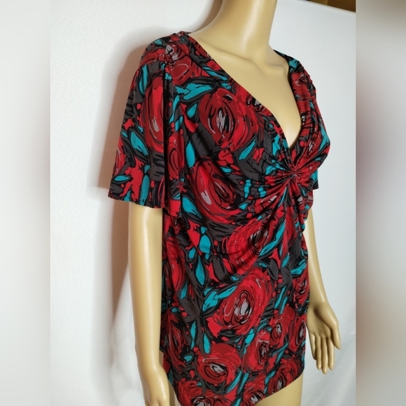 Lane Bryant women's plus size 14/16 soft blouse shirt top - Picture 4 of 6